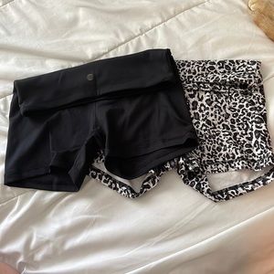 Spandex/biker shorts . Size 4 or size Small